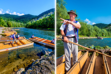 Dunajec River Rafting tour