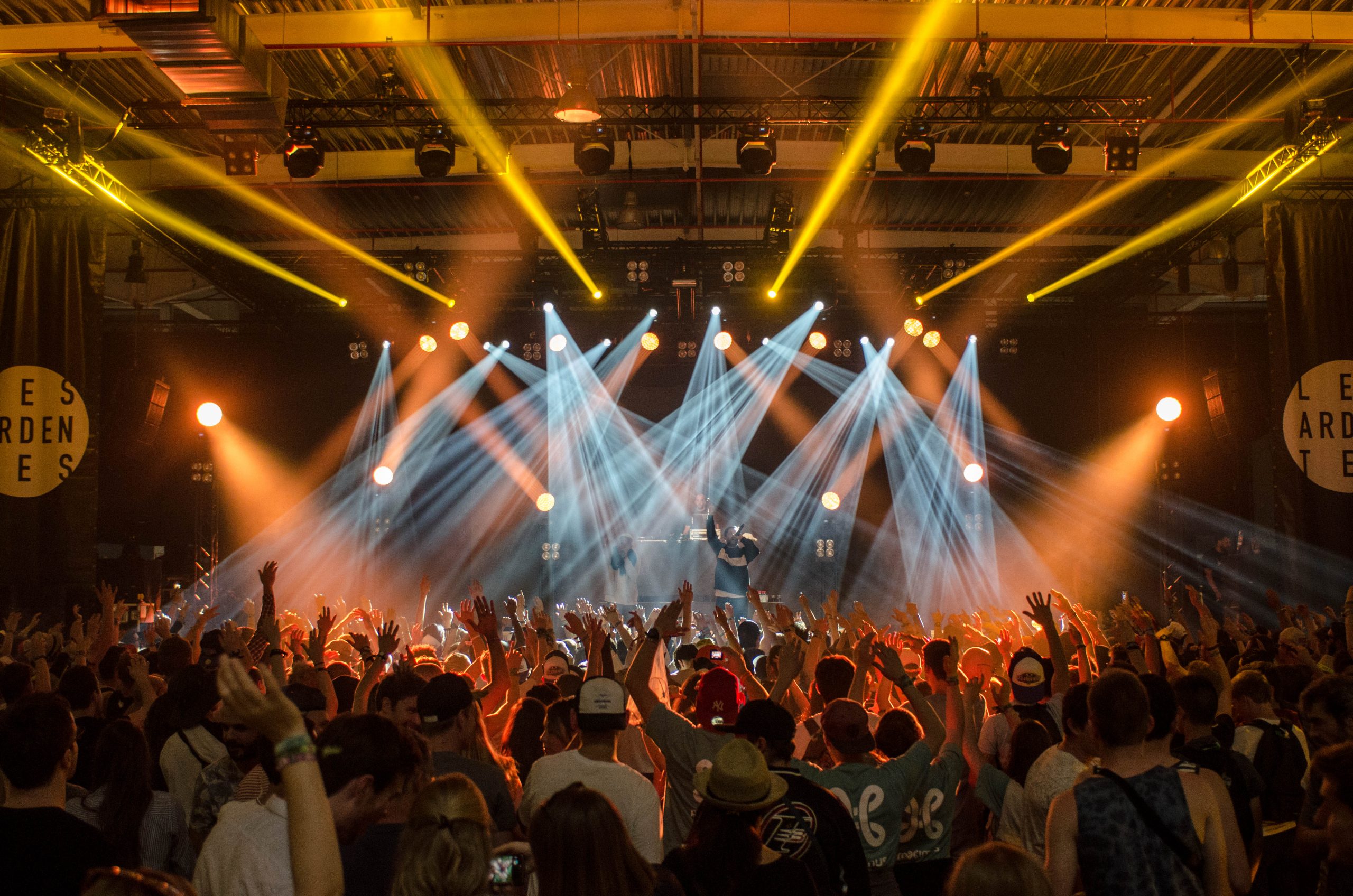 Concerts in Krakow- students celebrating Juwenalia in the club. 