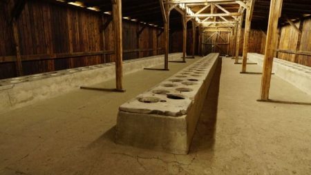 Auschwitz facts in numbers - latrine