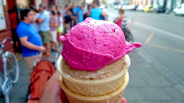 Krakow ice cream - Starowiślna