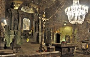 Wieliczka salt mine chapel