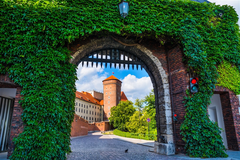 gate to wawel old town