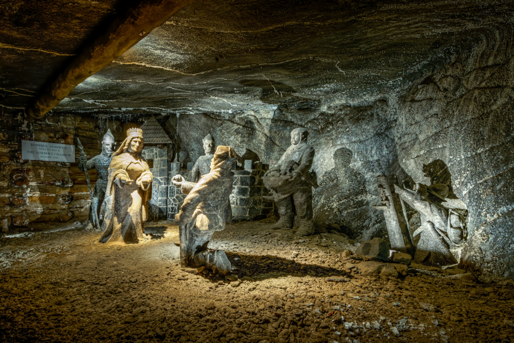 Janowice Chamber in Wieliczka Salt Mines - Legend of St Kinga
