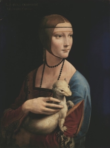 Lady with an ermine by Leonardo Da Vinci