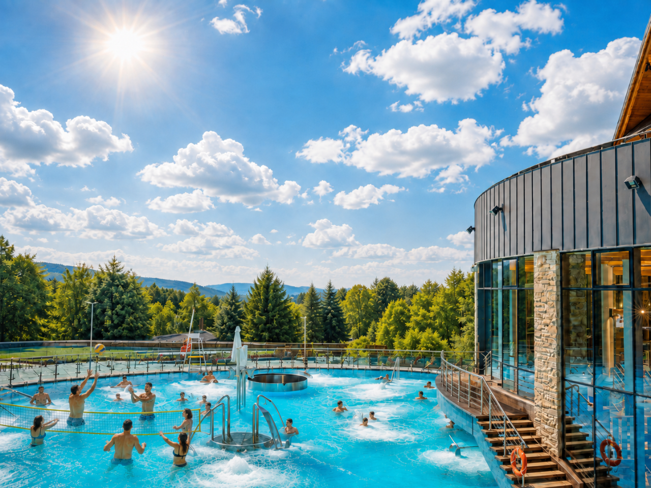 zakopane-outdoor-thermal-pool Outdoor thermal pool near Zakopane